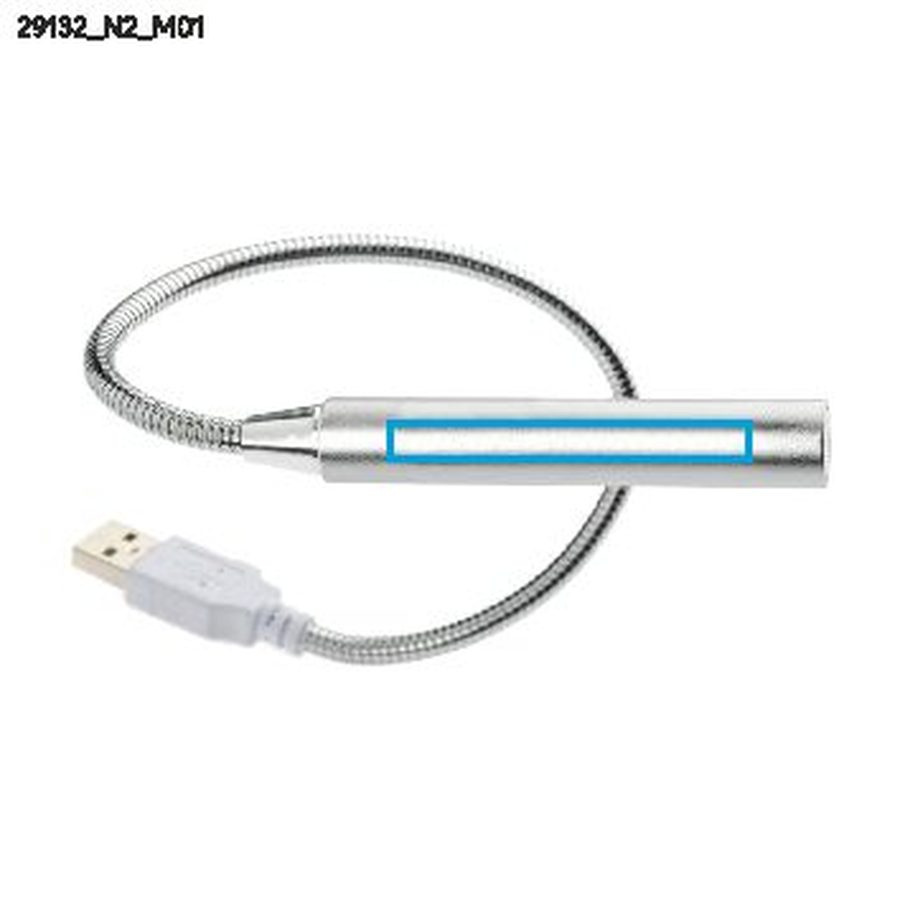 PROBE – lampe USB: Zone de marquage avant · Tampographie