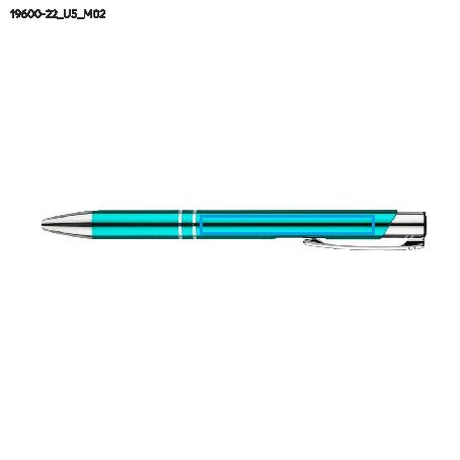 Stylo à bille KOSMOS: Zone de marquage arrière · Impression UV