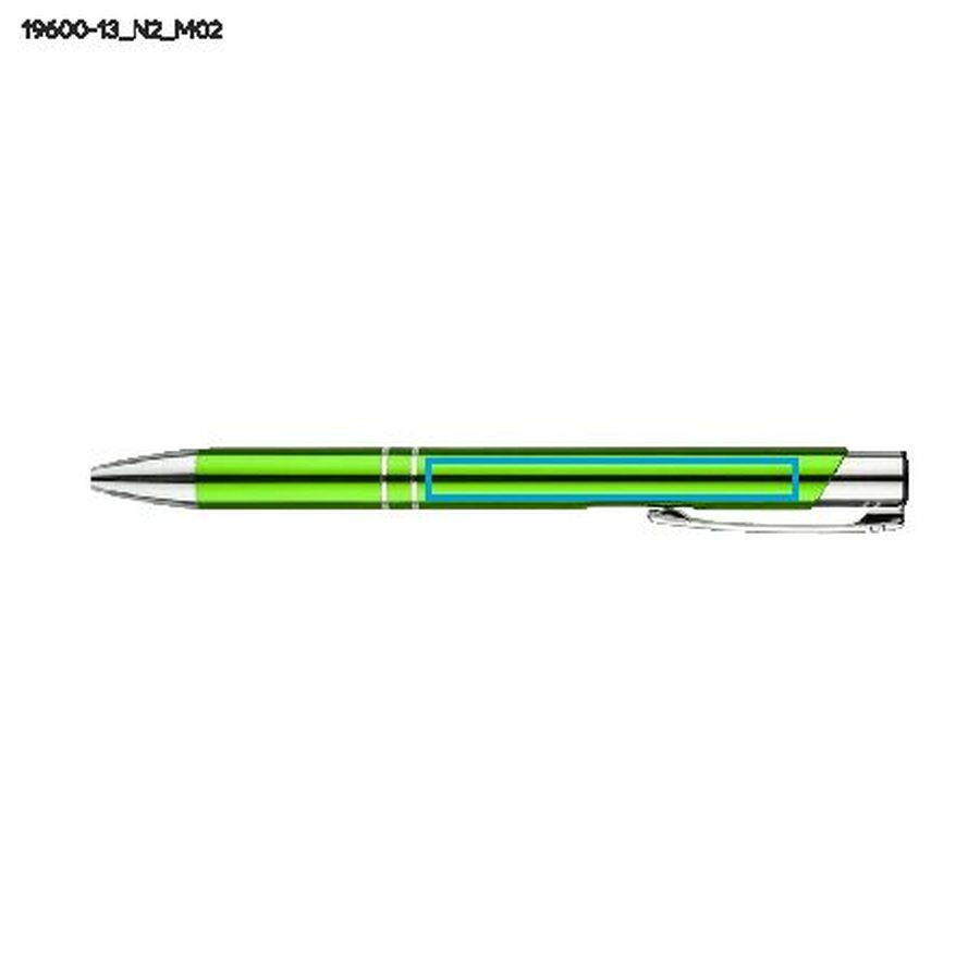 Stylo à bille KOSMOS: Zone de marquage arrière · Tampographie