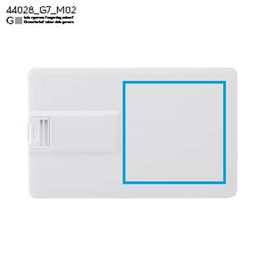 KARTA – clé USB 32 GB: Zone de marquage arrière · Gravure laser