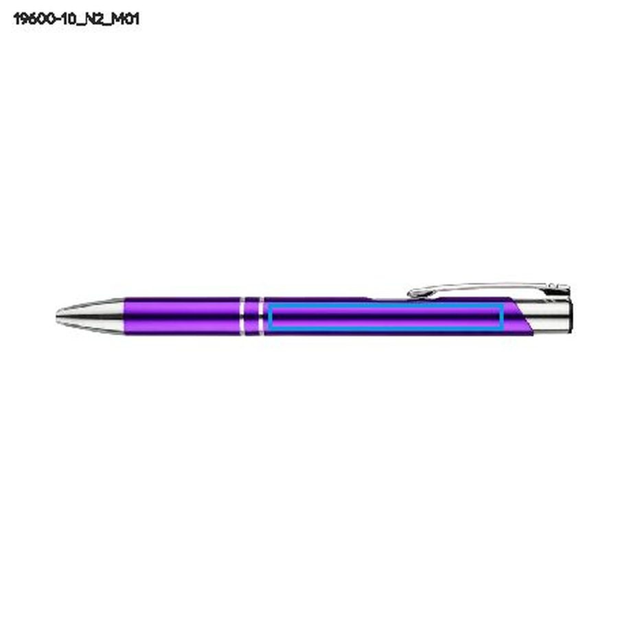Stylo à bille KOSMOS: Zone de marquage avant · Tampographie