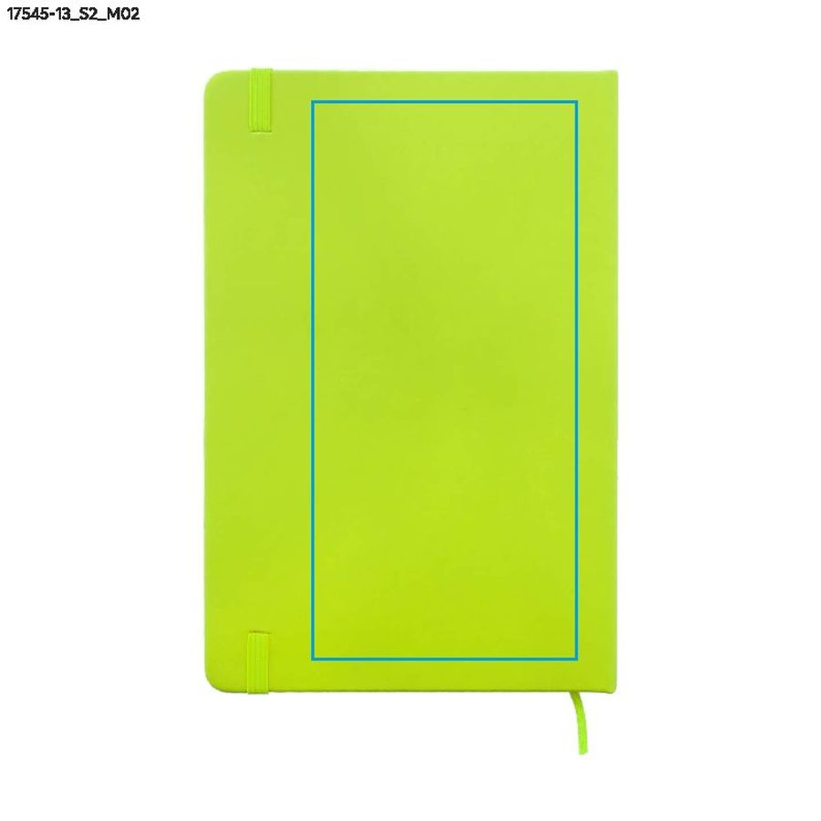VITAL – carnet A5: Zone de marquage arrière · Sérigraphie