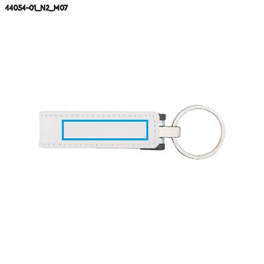 Pamięć USB BUDVA, 32 GB: Print area top · Pad printing