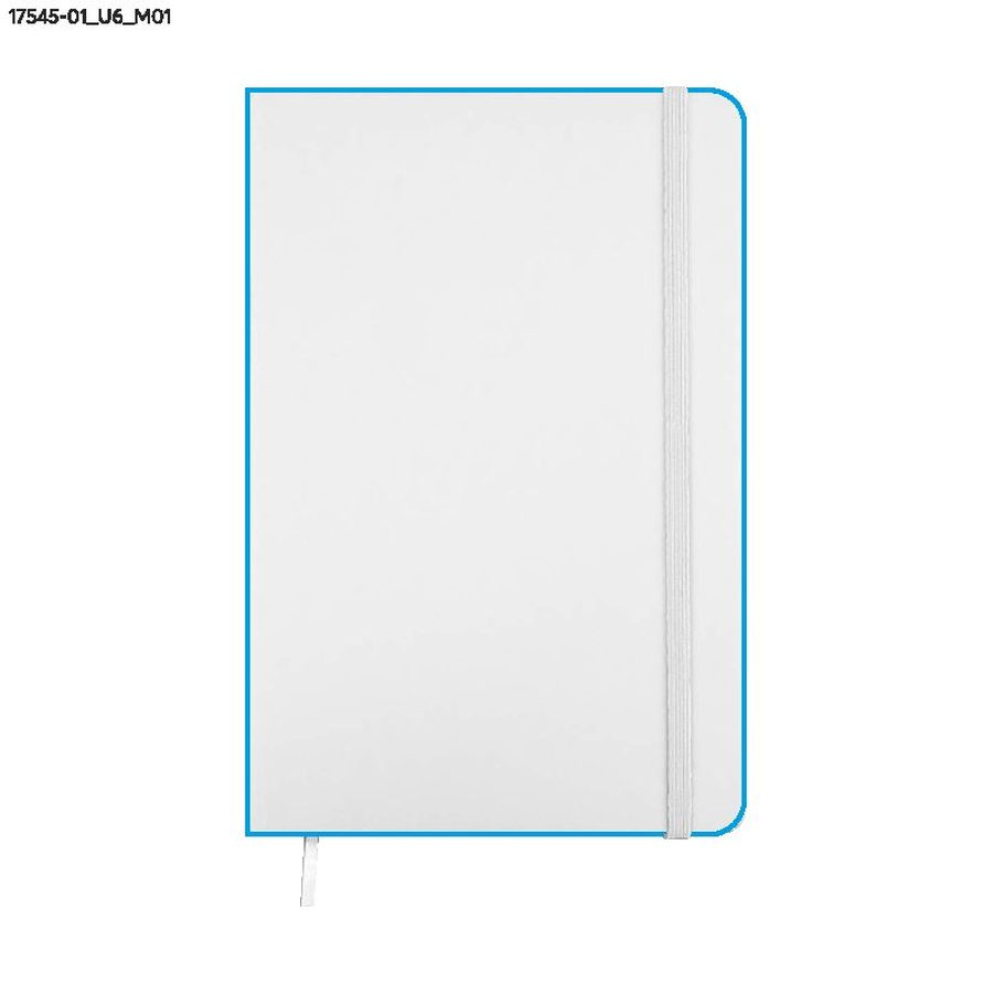VITAL – carnet A5: Zone de marquage avant · Impression UV