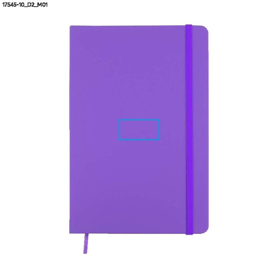 VITAL – carnet A5: Zone de marquage avant · Doming (résinage)