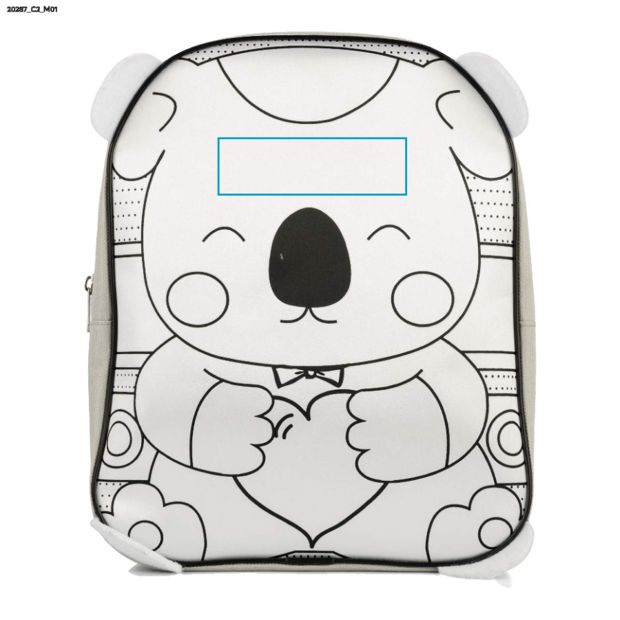 TEDDY – sac à dos: Zone de marquage avant · DTF