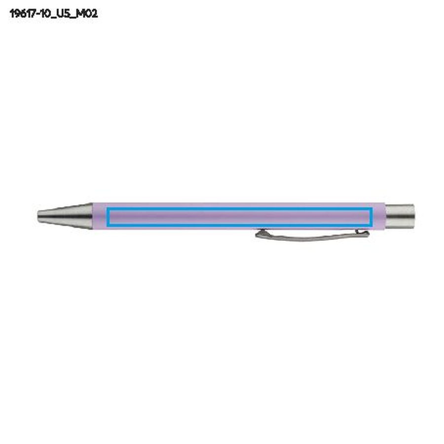 Stylo à bille GOMA: Zone de marquage arrière · Impression UV