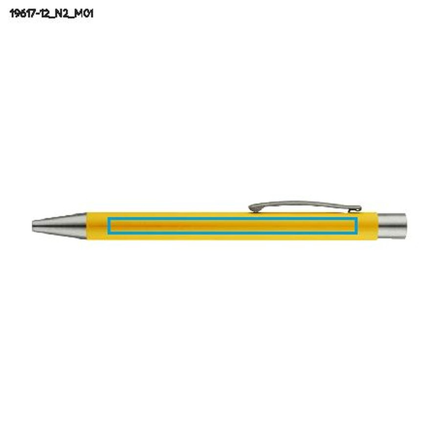 Stylo à bille GOMA: Zone de marquage avant · Tampographie