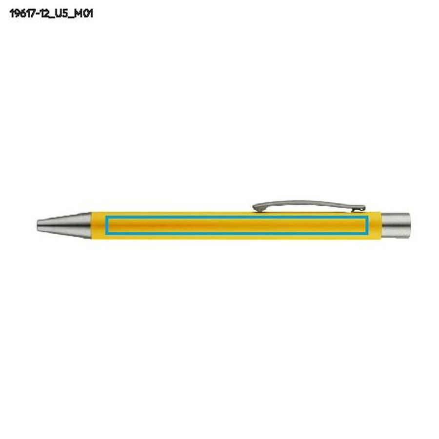 Stylo à bille GOMA: Zone de marquage avant · Impression UV
