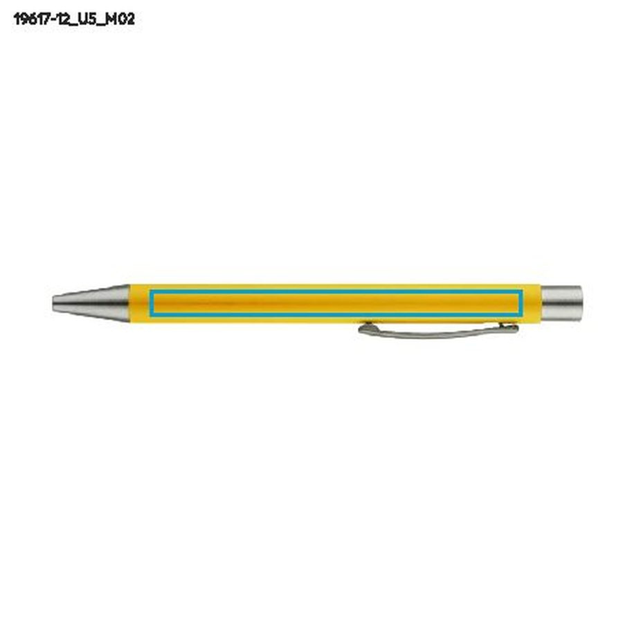 Stylo à bille GOMA: Zone de marquage arrière · Impression UV