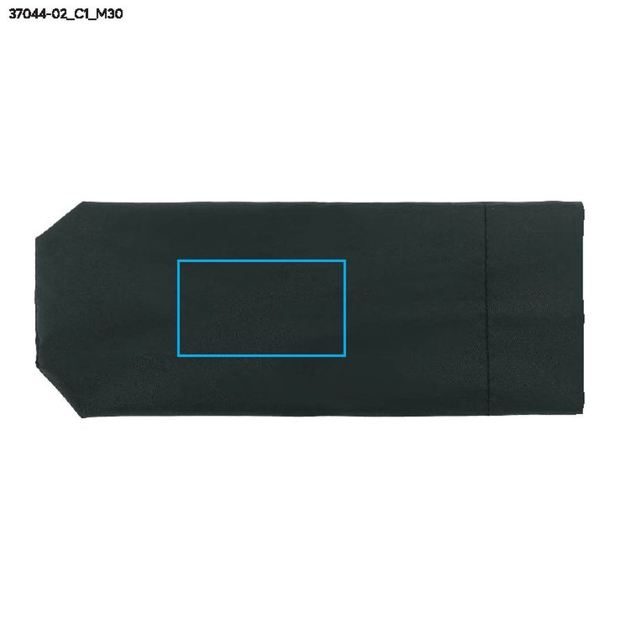 Składany parasol REGO: Print area case, front · DTF