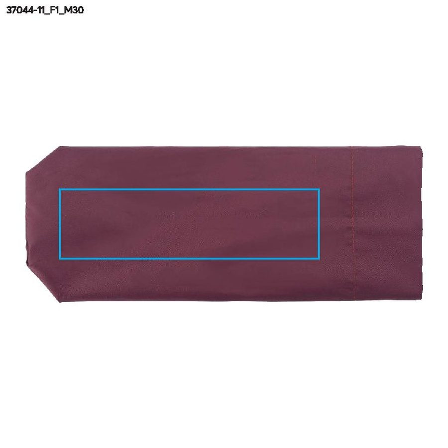 Składany parasol REGO: Print area case, front · Screen printing heat transfer