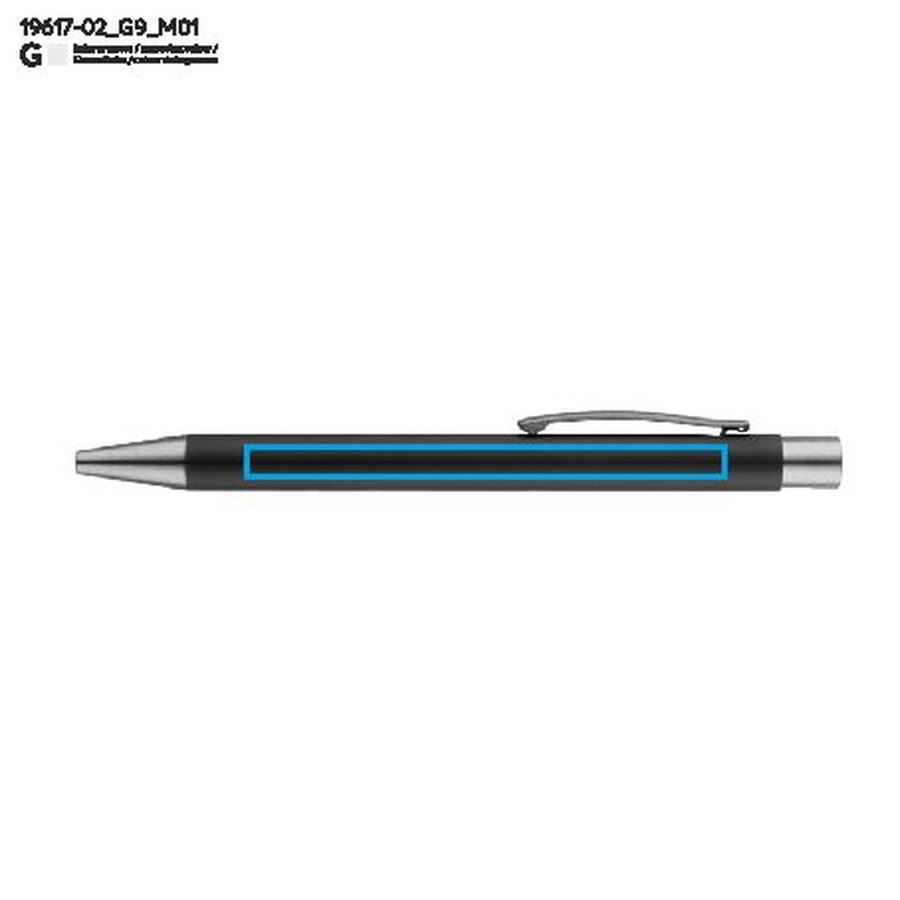 Stylo à bille GOMA: Zone de marquage avant · Gravure laser