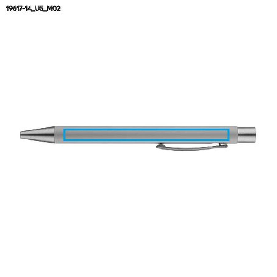 Stylo à bille GOMA: Zone de marquage arrière · Impression UV