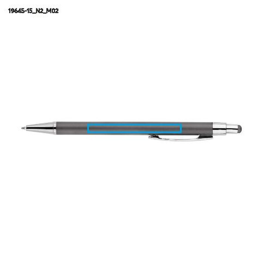 Stylo tactile DAWEI: Zone de marquage arrière · Tampographie
