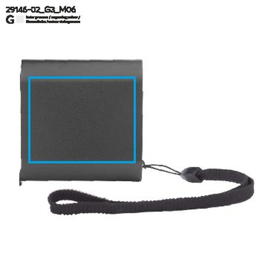 FEM – mètre ruban 3 m: Zone de marquage side · Gravure laser