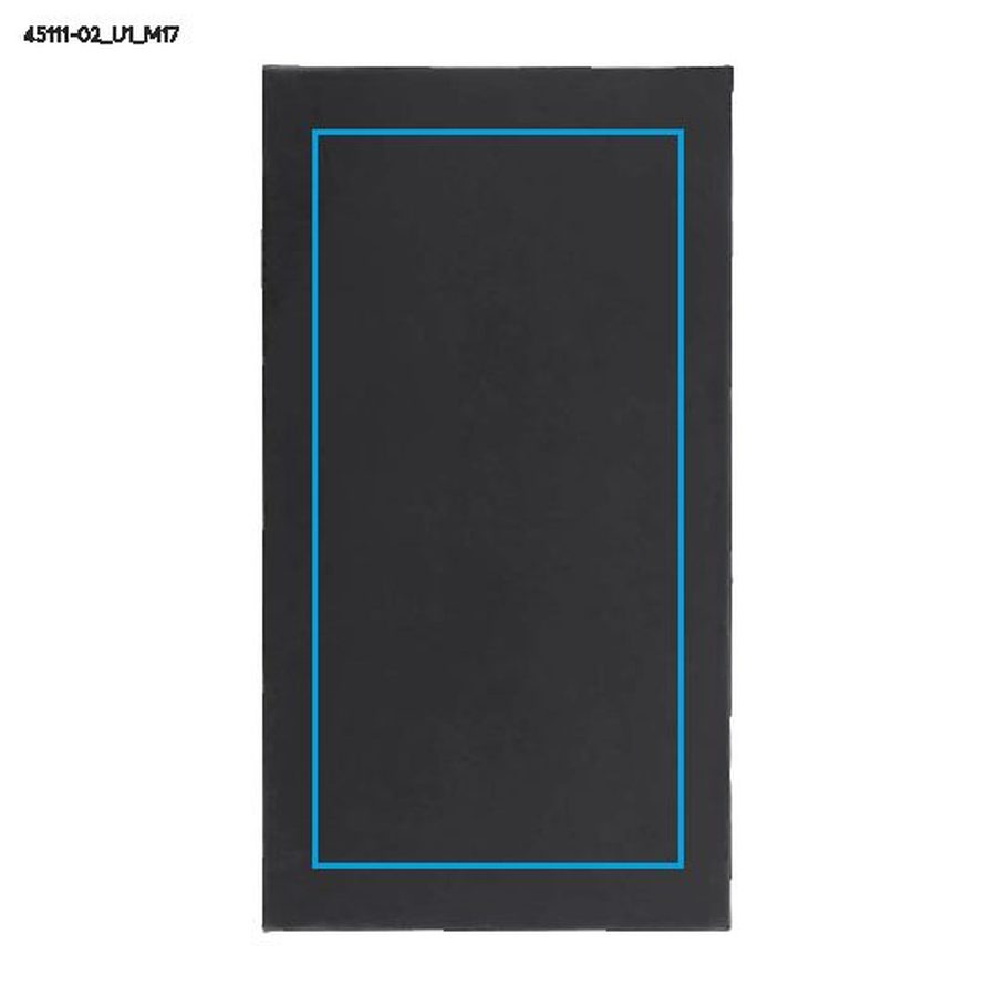 Powerbank DOUBLE, 8000 mAh: Print area case, front · UV printing