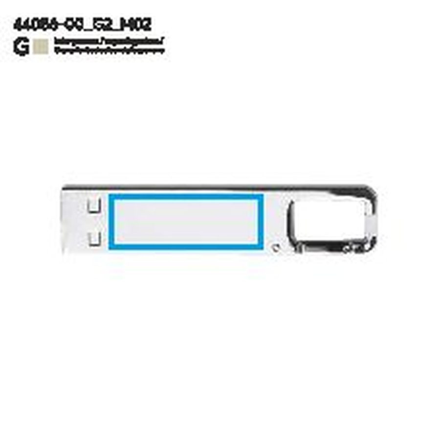 TORINO – clé USB 16 Go: Zone de marquage arrière · Gravure laser