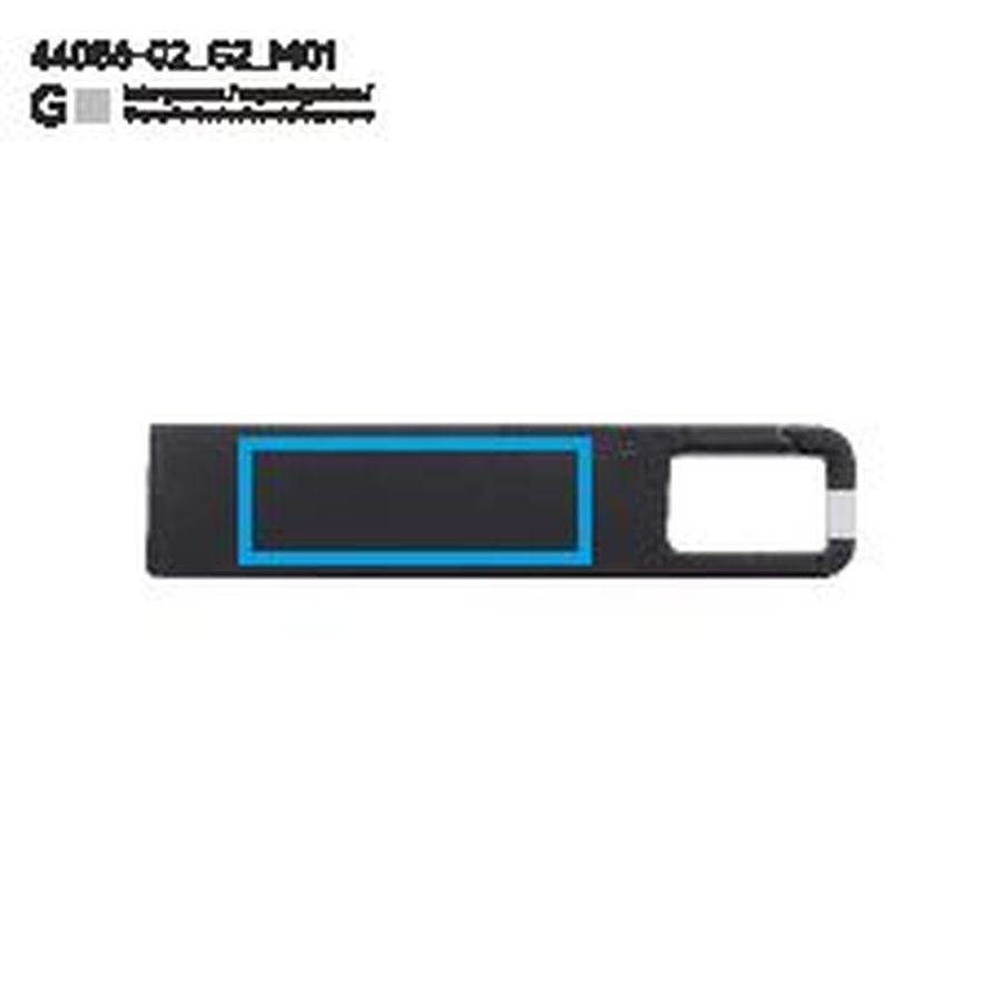 TORINO – clé USB 16 Go: Zone de marquage avant · Gravure laser