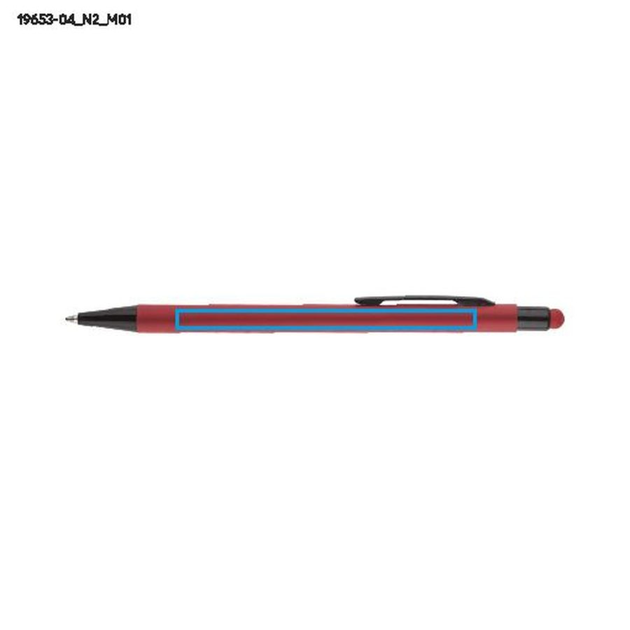 PRIM – stylo tactile: Zone de marquage avant · Tampographie