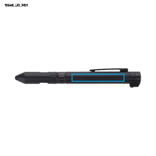 GYVER – stylo tactile: Zone de marquage avant · Impression UV
