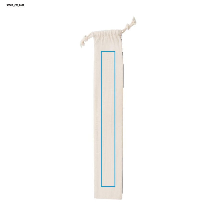 ROKKO – set de pailles: Zone de marquage avant · DTF