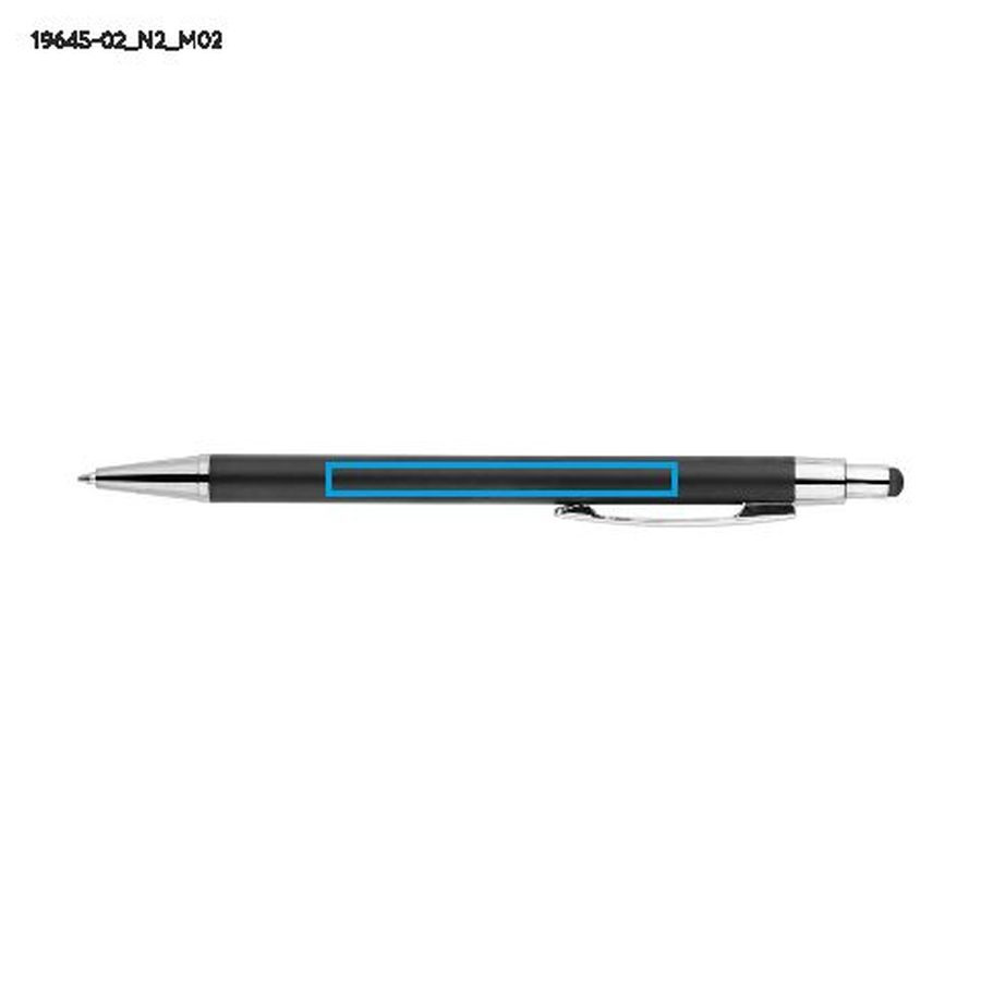Stylo tactile DAWEI: Zone de marquage arrière · Tampographie