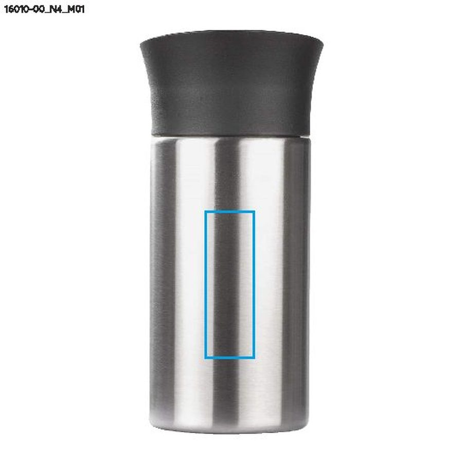EDDY – mug de voyage 300 ml: Zone de marquage avant · Tampographie