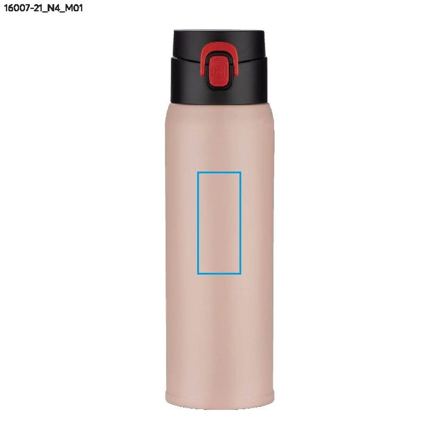 FADE – mug de voyage 420 ml: Zone de marquage avant · Tampographie