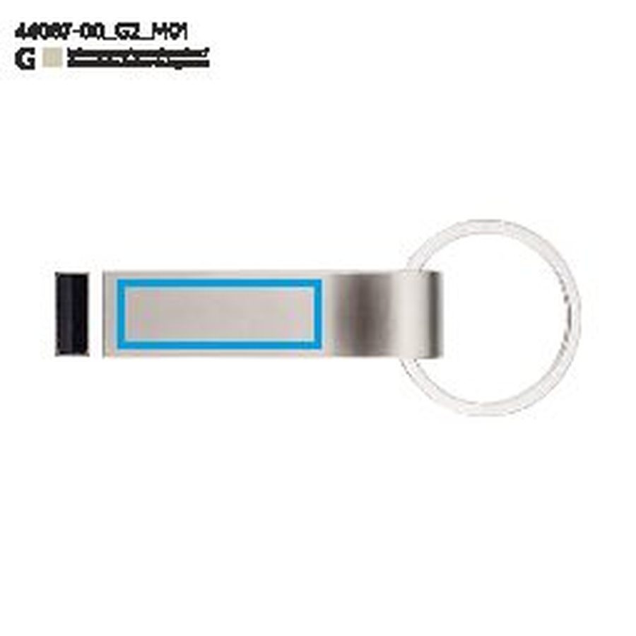 PALERMO – clé USB 16 Go: Zone de marquage avant · Gravure laser