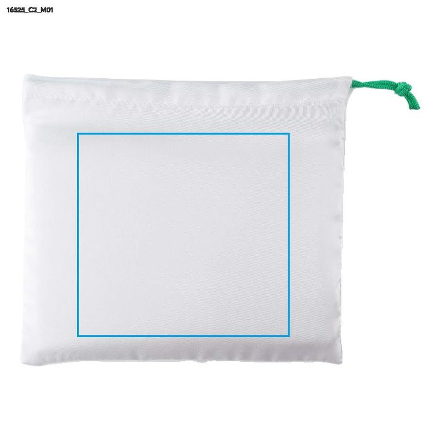 RPET – set de sacs en filet: Zone de marquage avant · DTF