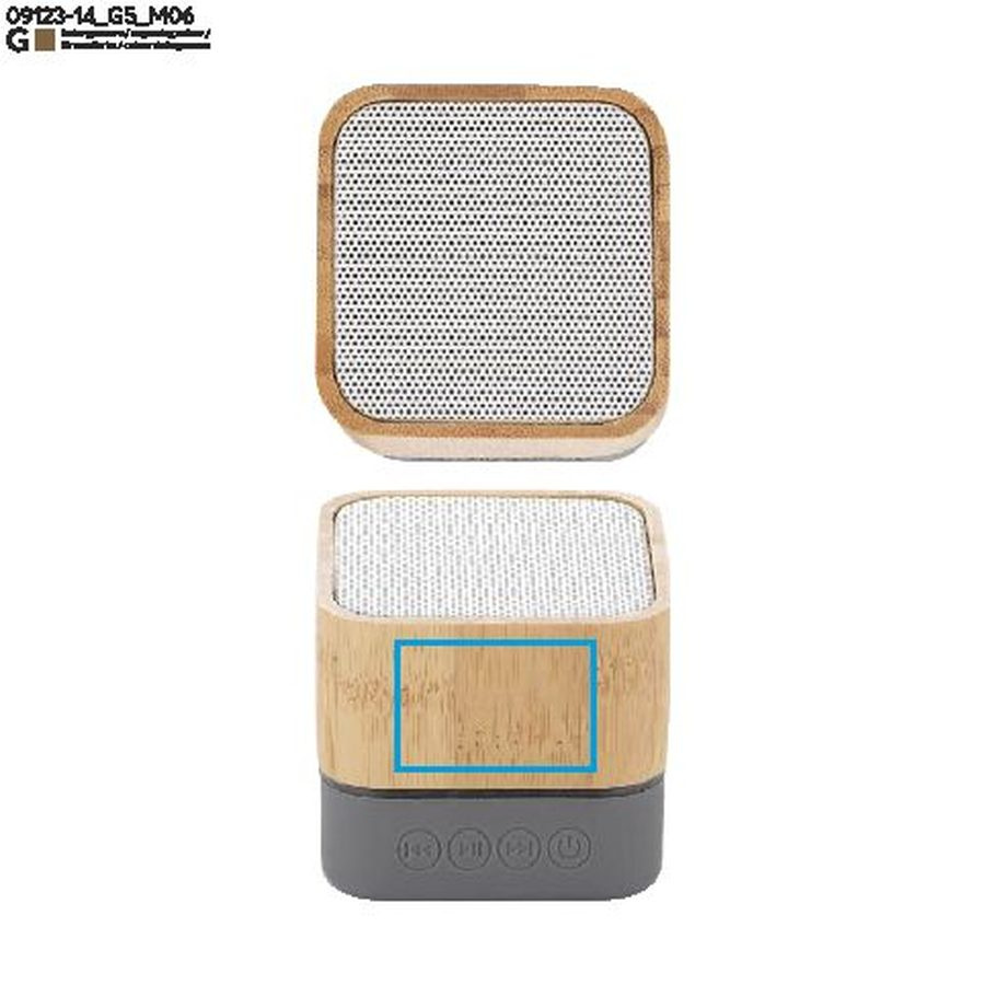 GROOVE – enceinte sans fil: Zone de marquage side · Gravure laser