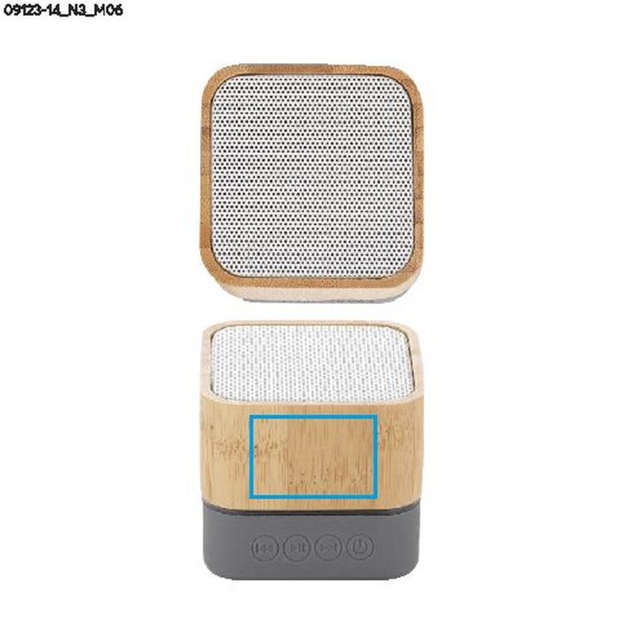 GROOVE – enceinte sans fil: Zone de marquage side · Tampographie