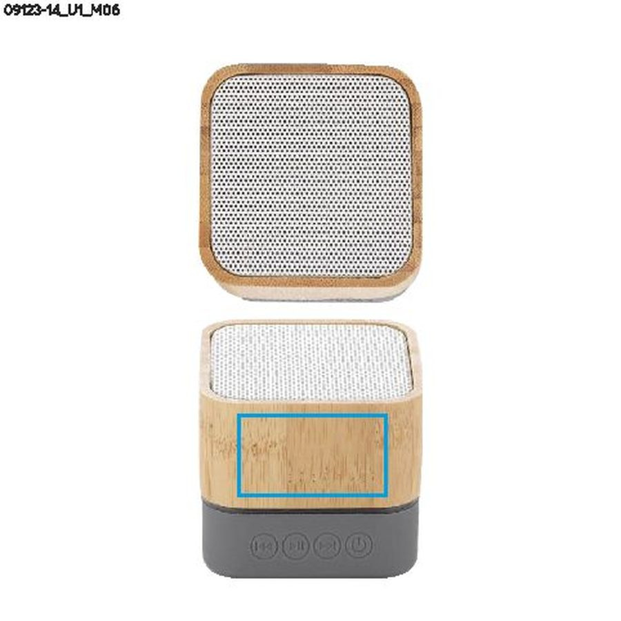 GROOVE – enceinte sans fil: Zone de marquage side · Impression UV