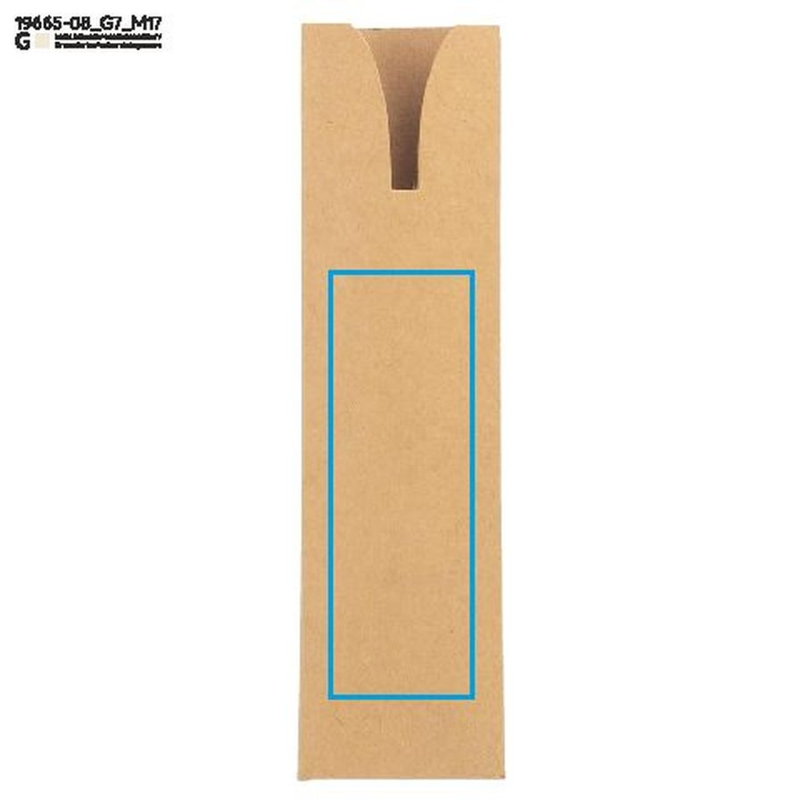 MAZZI – stylo-bille effaçable: Zone de marquage box · Gravure laser