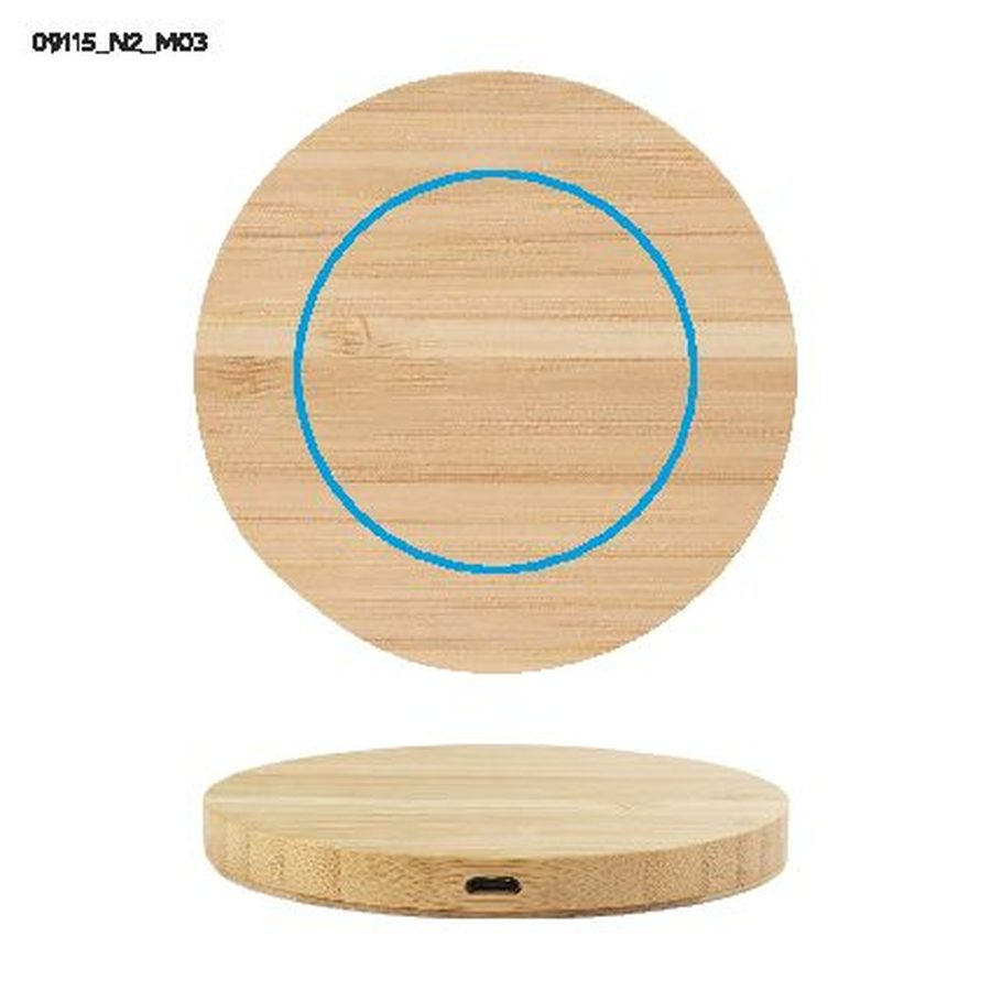 KYOTO – chargeur sans fil: Zone de marquage box · Tampographie