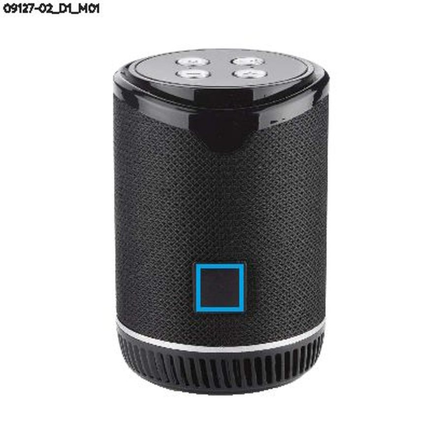 BEAT – enceinte sans fil: Zone de marquage avant · Doming (résinage)