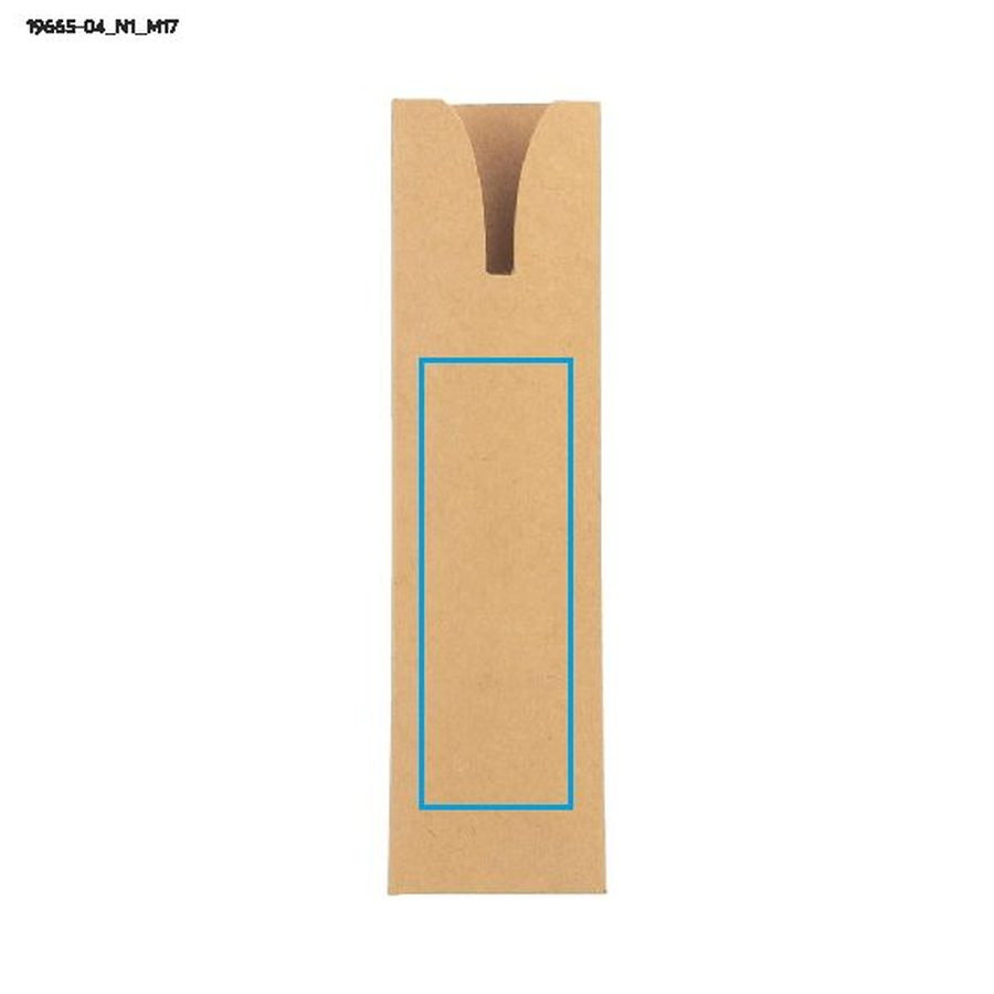 MAZZI – stylo-bille effaçable: Zone de marquage de l’étui, Face avant · Tampographie
