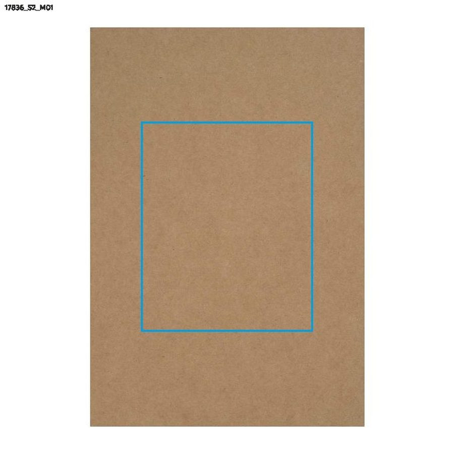 GREN — blok do pisania A5: Print area front · Screen printing