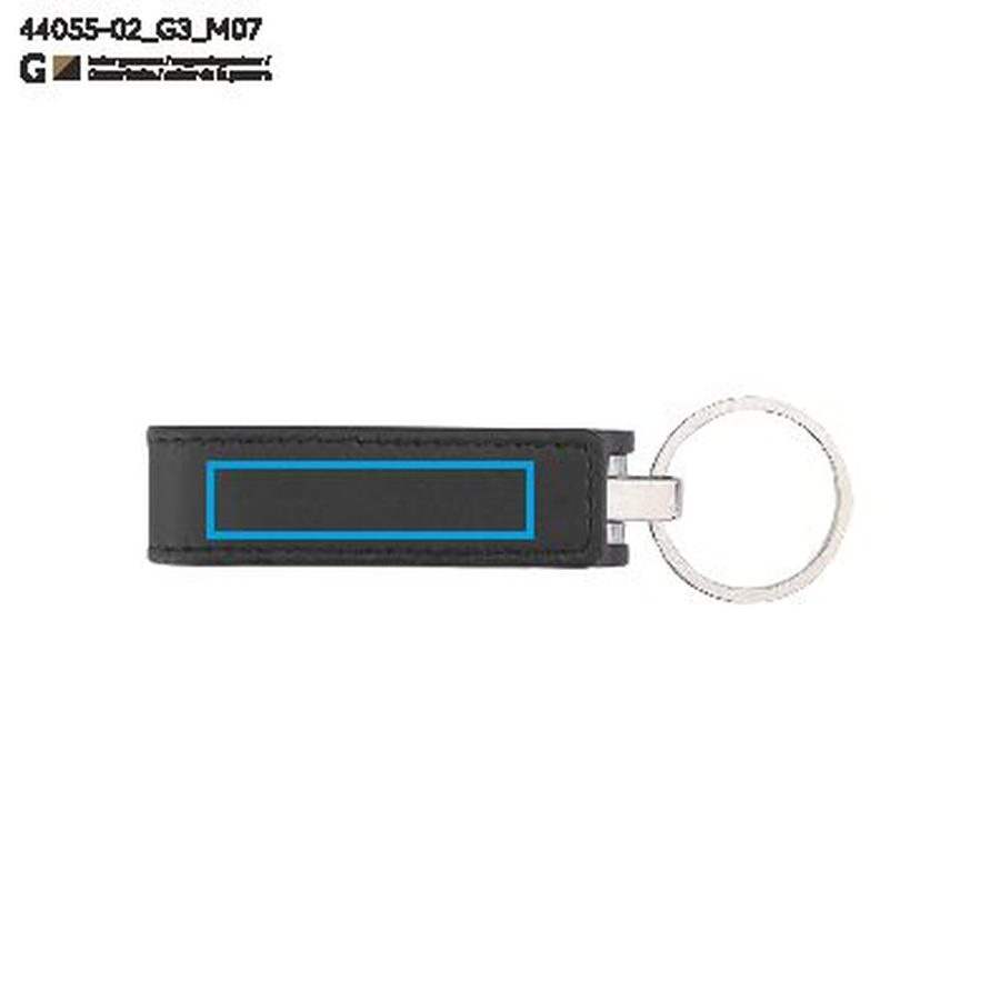 BUDVA – clé USB 3.0 de 32 Go: Zone de marquage top · Gravure laser