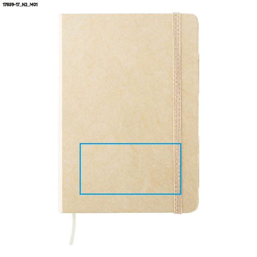 TERE – carnet B6: Zone de marquage avant · Tampographie