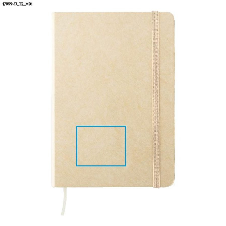 TERE – carnet B6: Zone de marquage avant · Marquage en creux