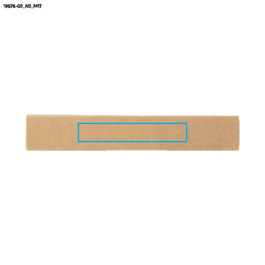 OYA – stylo à bille en boîte: Zone de marquage de l’étui, Face avant · Tampographie
