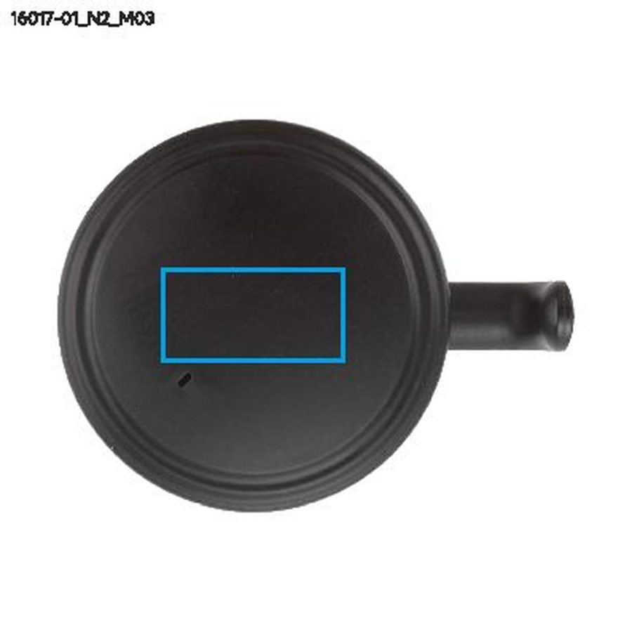 MOL – mug de voyage 300 ml: Zone de marquage top · Tampographie
