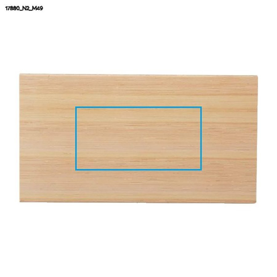 Coffret cadeau SELO: Zone de marquage sleeve · Tampographie