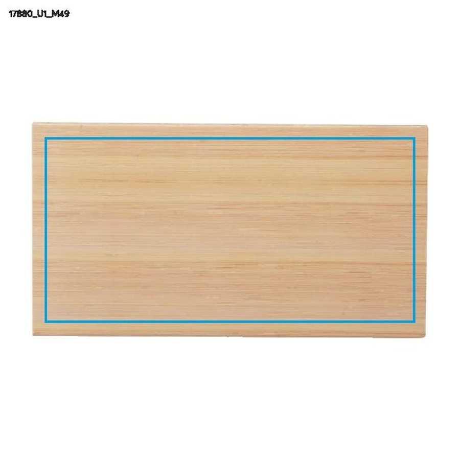 Coffret cadeau SELO: Zone de marquage sleeve · Impression UV