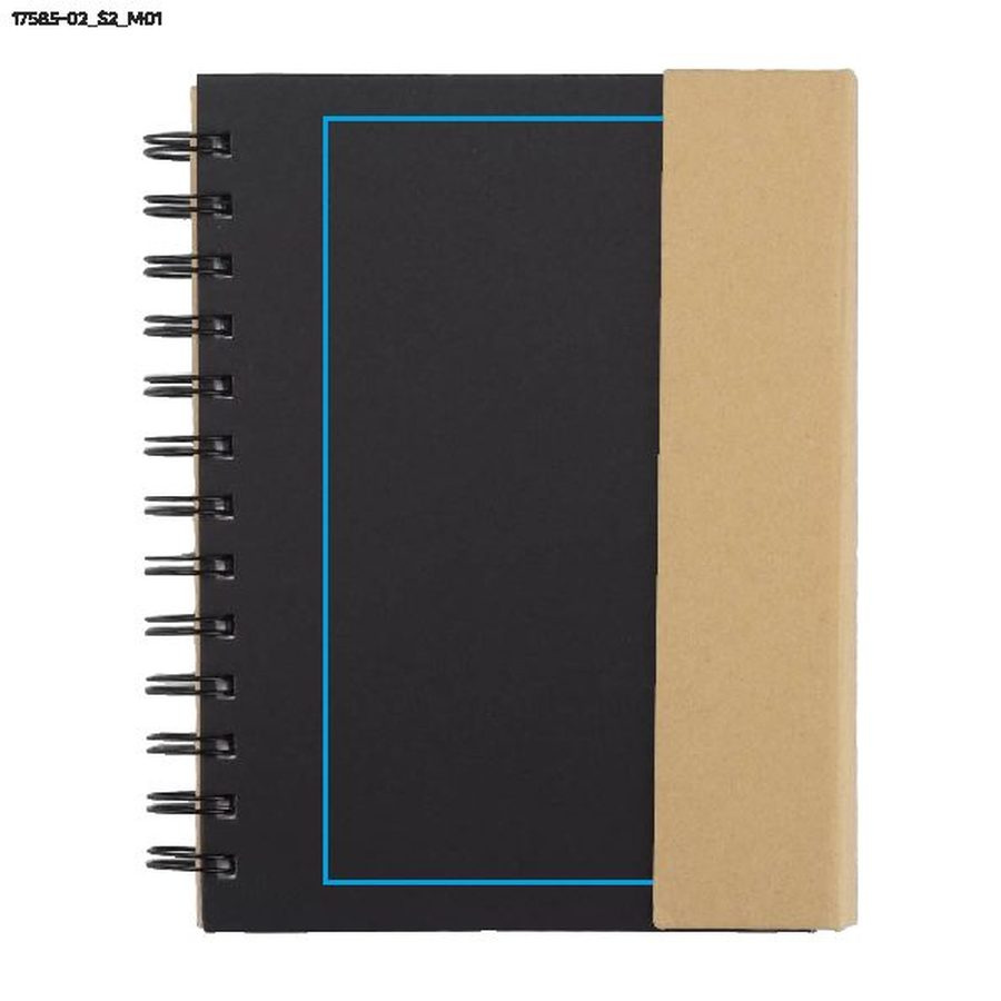 Carnet MAGO B6: Zone de marquage avant · Sérigraphie