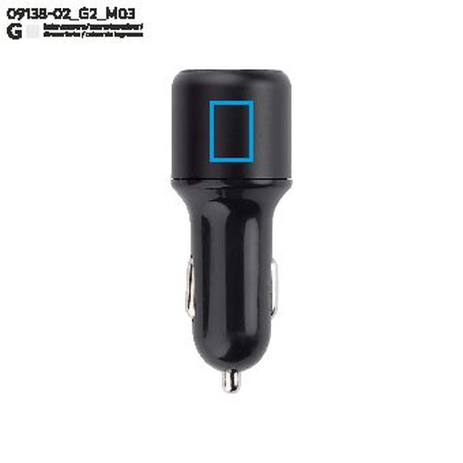 SPIDO – chargeur de voiture: Zone de marquage top · Gravure laser
