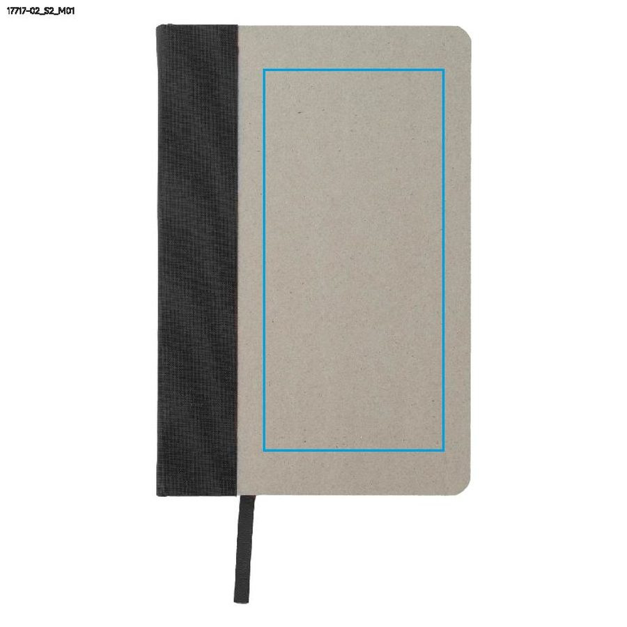 KLAPP – carnet A5: Zone de marquage avant · Sérigraphie