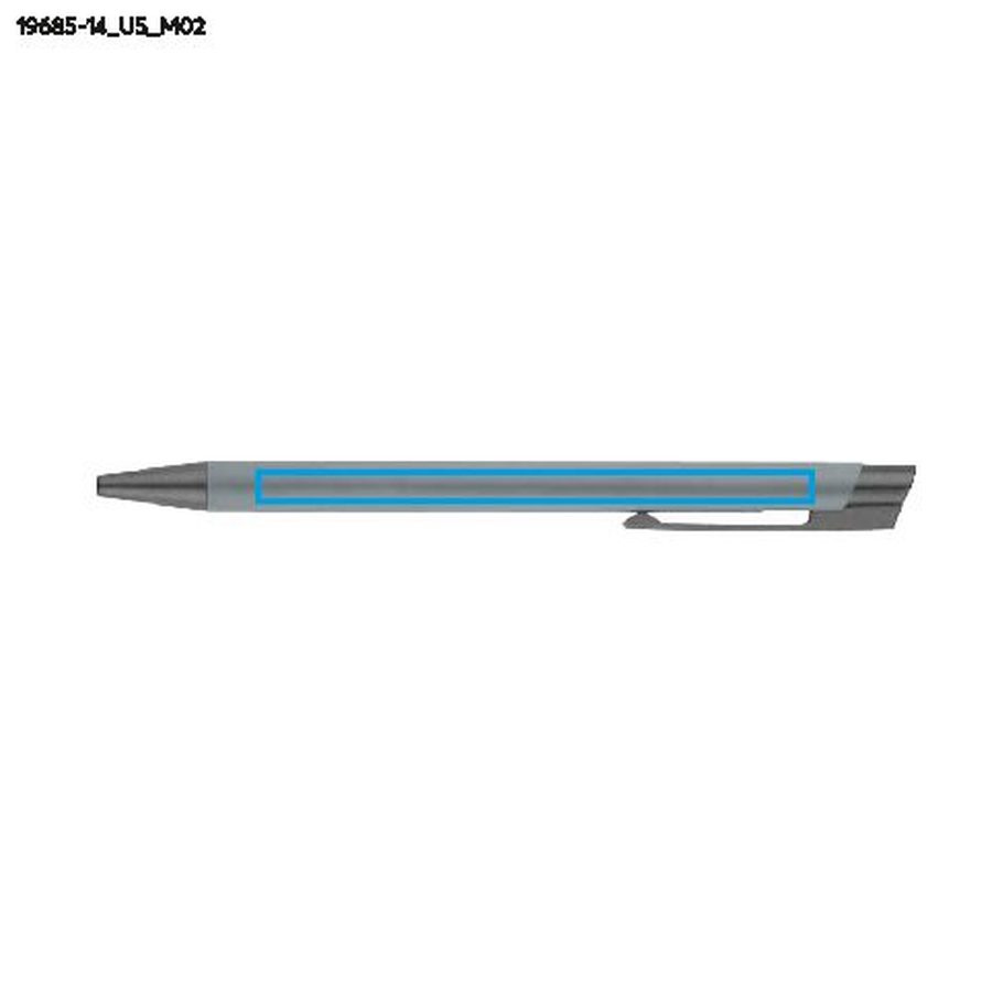 Stylo OPTIMA: Zone de marquage arrière · Impression UV